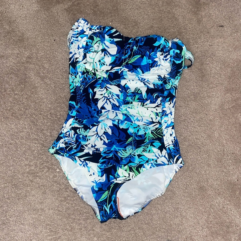 Colorful One piece bathing suit